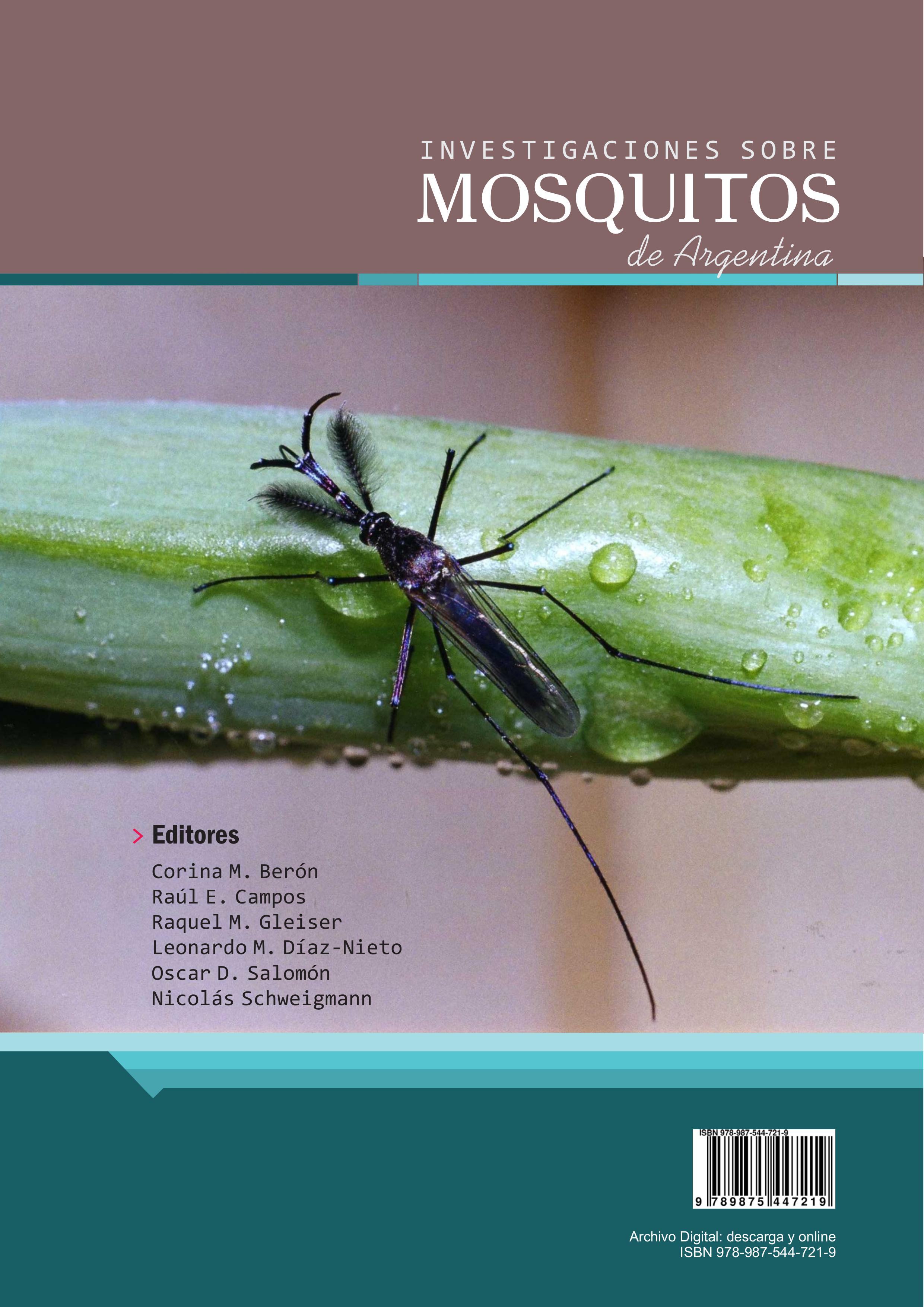Libro: Investigaciones sobre Mosquitos de Argentina