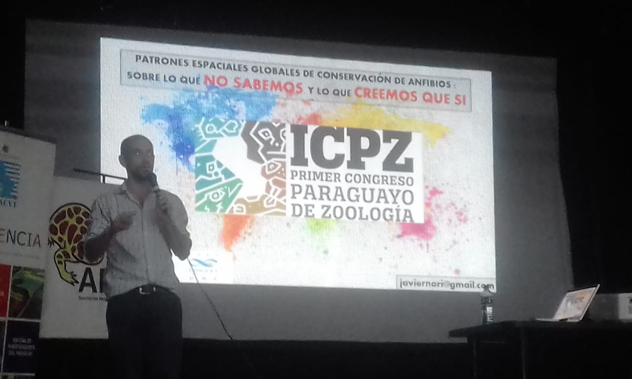 Disertaciones de investigadores del IDEA en el 1er Congreso Paraguayo de Zoología